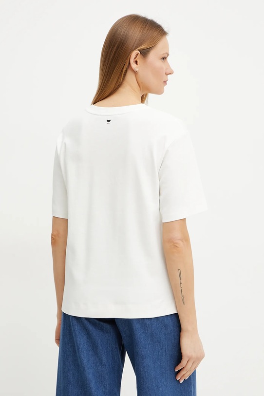 Ρούχα Βαμβακερό μπλουζάκι Weekend Max Mara 2515941042600 λευκό