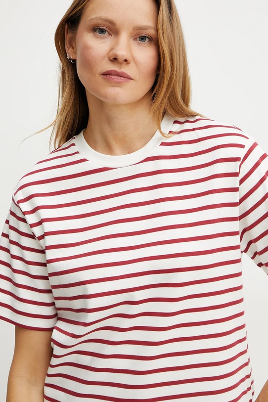 Weekend Max Mara maglietta in cotone rosso 2515941042600