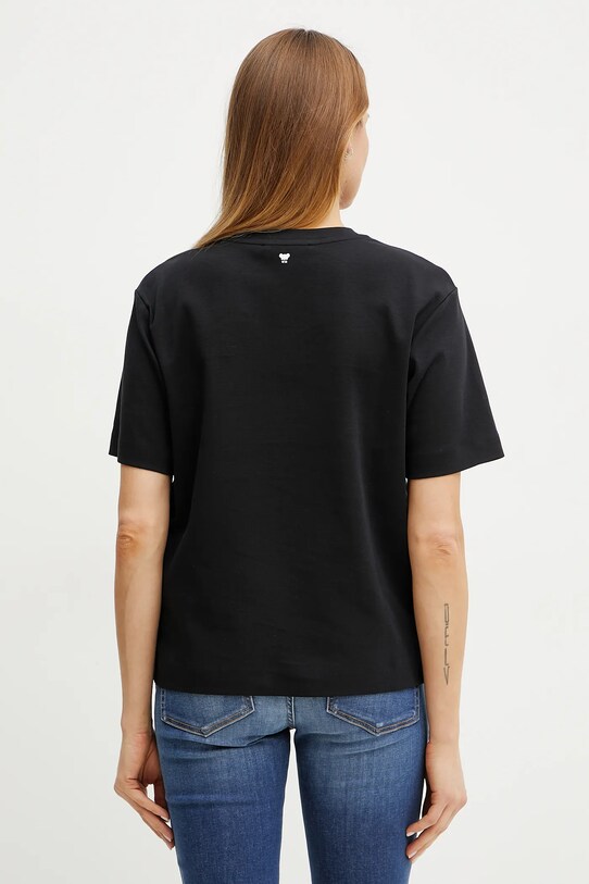 Îmbrăcăminte Weekend Max Mara tricou din bumbac 2515941042600 negru