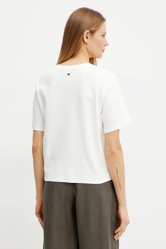 Îmbrăcăminte Weekend Max Mara tricou din bumbac 2515941052600 alb