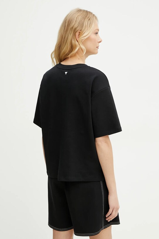 Îmbrăcăminte Weekend Max Mara tricou din bumbac 2515941052600 negru