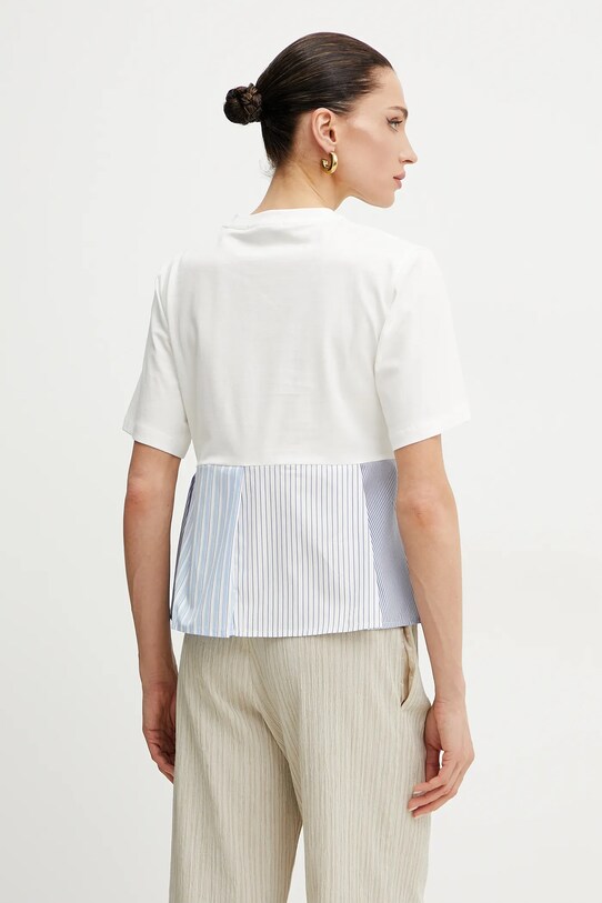 Îmbrăcăminte Weekend Max Mara tricou din bumbac 2515941102600 alb