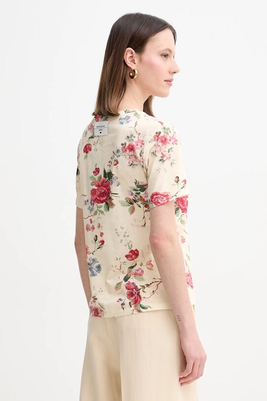 Îmbrăcăminte Weekend Max Mara tricou din bumbac 2515971012600 bej