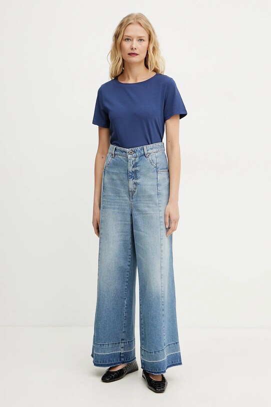 Weekend Max Mara tricou 2515971022600 bleumarin SS25