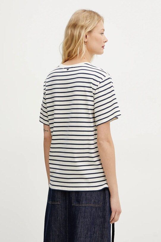 Odzież Weekend Max Mara t-shirt bawełniany 2515971042600 beżowy