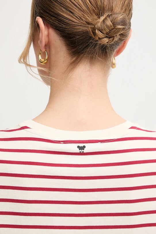 Weekend Max Mara tricou din bumbac 2515971042600 bej