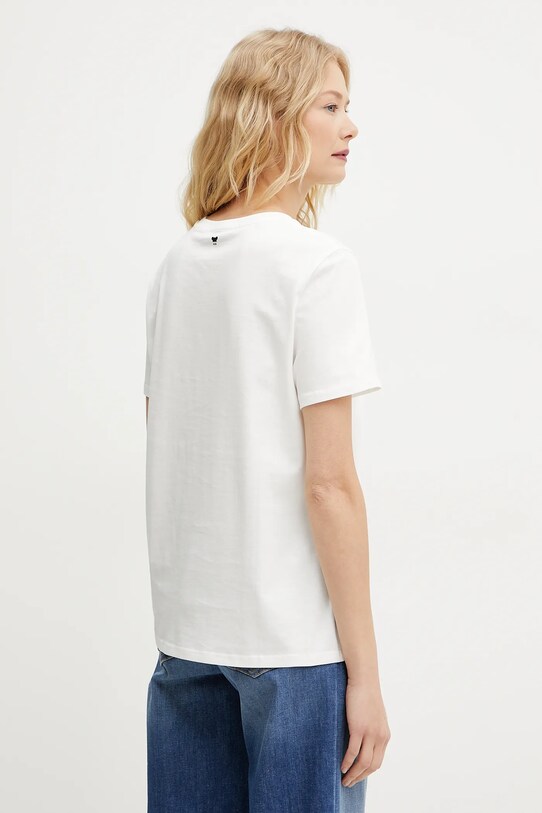 Дрехи Памучна тениска Weekend Max Mara 2515971052600 бял