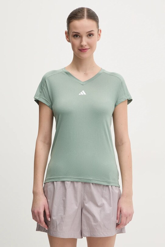 adidas Performance maglietta da allenamento Aeroready semplice verde JC9561