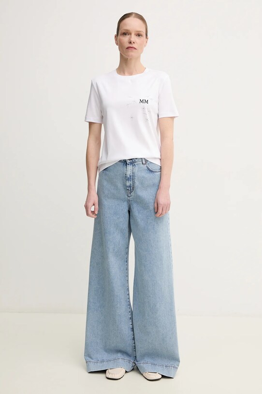 Max Mara Leisure t-shirt 2516941067600 bianco SS25
