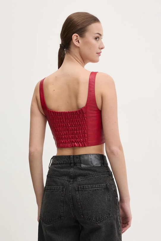 Abbigliamento adidas Originals FAUX LTHR JY6310 rosso