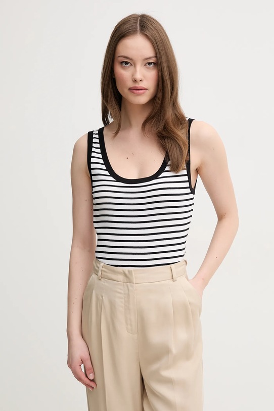 Bavlnený top United Colors of Benetton regular biela 30YSDH010