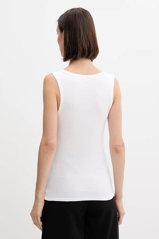 Одяг Бавовняний топ United Colors of Benetton 3GA2DH010 білий
