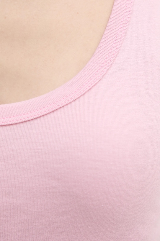 Хлопковый топ United Colors of Benetton 3GA2DH010 розовый