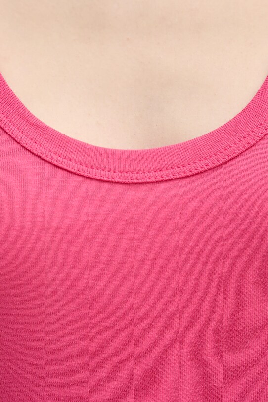 Bavlnený top United Colors of Benetton 3GA2DH010 ružová