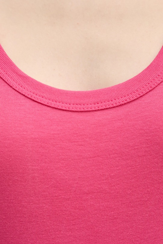 Памучен топ United Colors of Benetton 3GA2DH010 розов