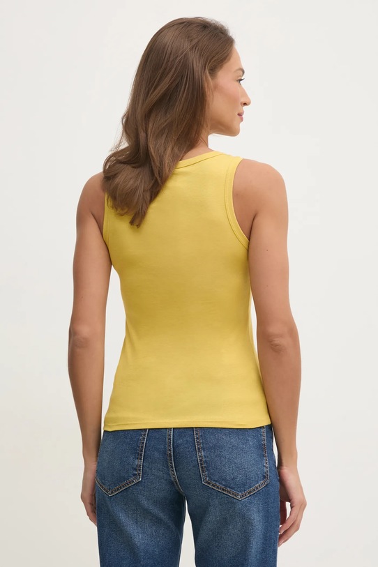 Одяг Бавовняний топ United Colors of Benetton 3GA2DH010 зелений