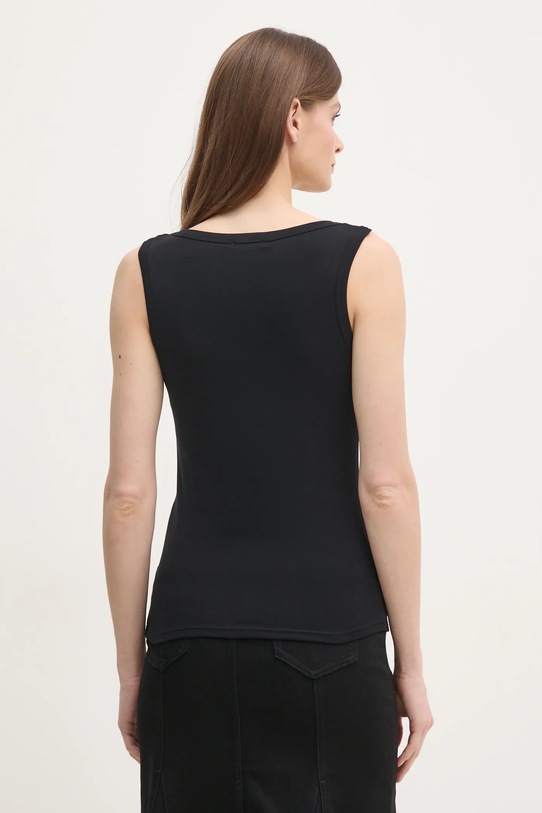 Odjeća Pamučni top United Colors of Benetton 3GA2DH010 crna