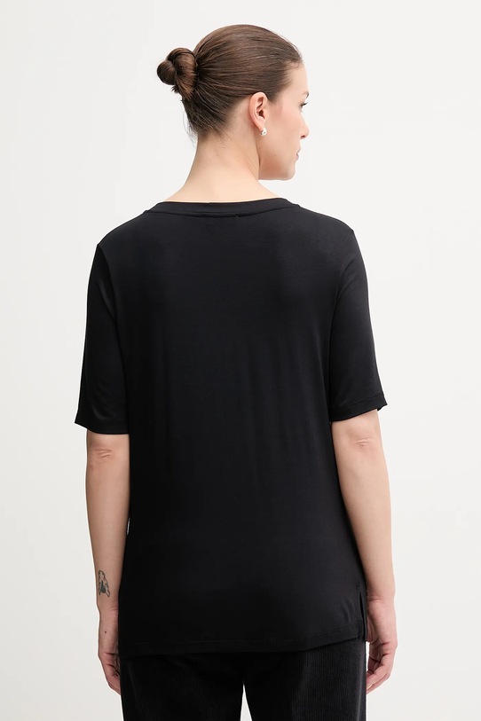 Ρούχα Μπλουζάκι United Colors of Benetton 3Z12D401G μαύρο