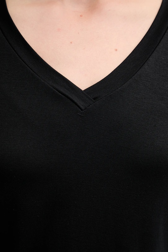 Μπλουζάκι United Colors of Benetton 3Z12D401G μαύρο