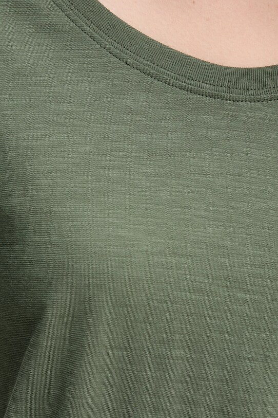 Βαμβακερό μπλουζάκι United Colors of Benetton 3BVXD109F πράσινο