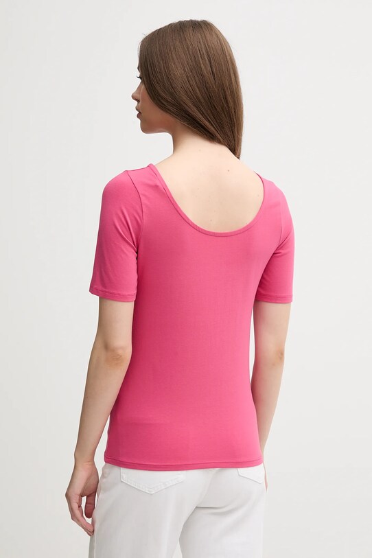 Ρούχα Μπλουζάκι United Colors of Benetton 3FJHD109K ροζ