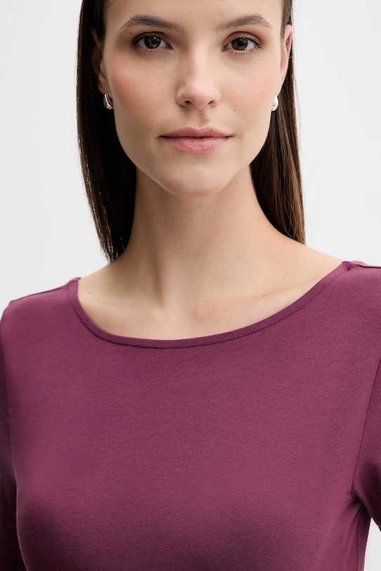 Ρούχα Μπλουζάκι United Colors of Benetton 3FJHD109K μωβ