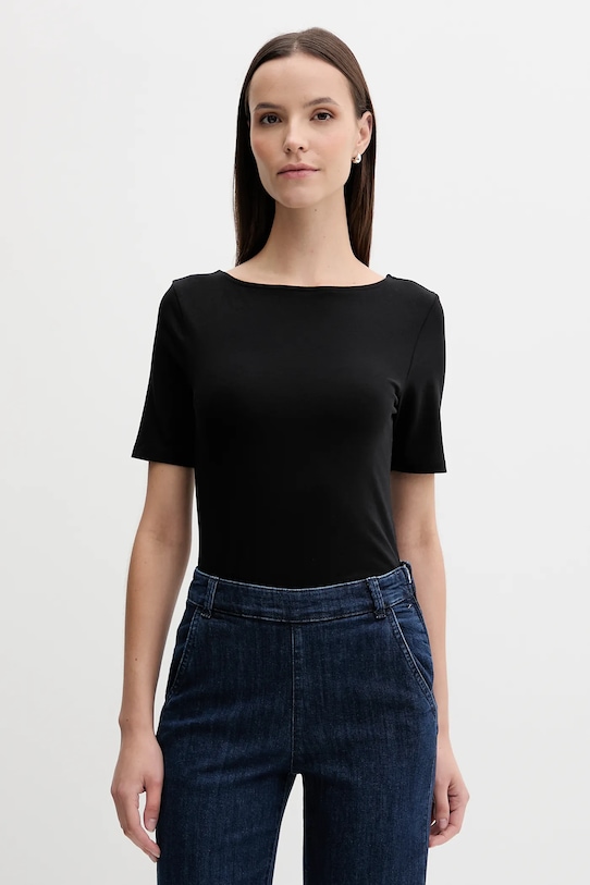 Tričko United Colors of Benetton černá 3FJHD109K