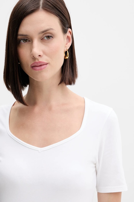 United Colors of Benetton t-shirt bianco 3FJHD401P