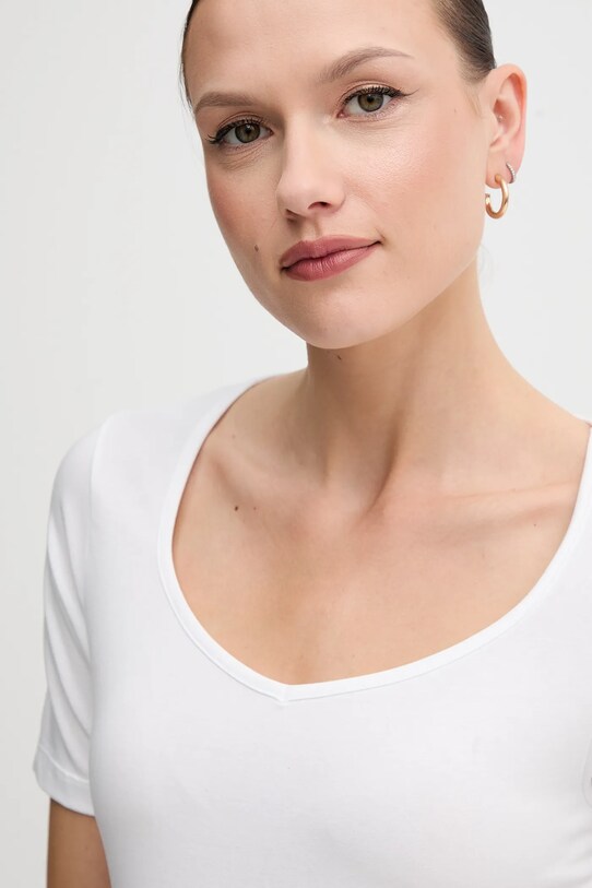 United Colors of Benetton t-shirt biały 3FJHD401P