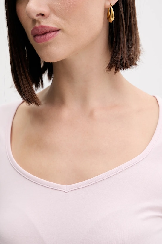 Tričko United Colors of Benetton 3FJHD401P růžová