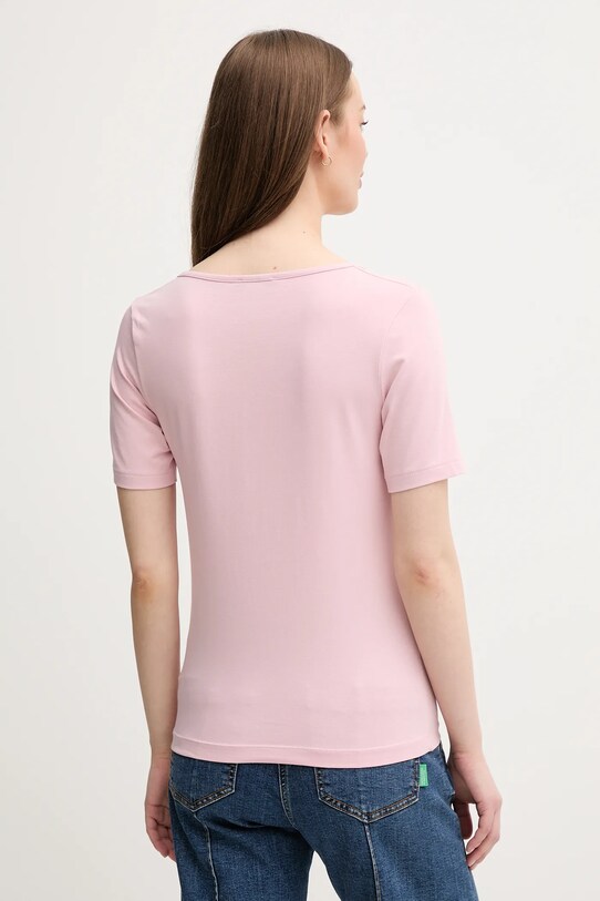 Ρούχα Μπλουζάκι United Colors of Benetton 3FJHD401P ροζ