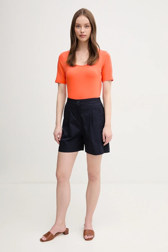 United Colors of Benetton tricou 3FJHD401P portocaliu AW25