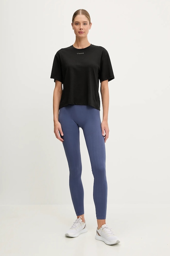 Hummel top treningowy 228065 czarny SS25