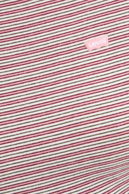 Bavlnené tričko Levi's ESSENTIAL HM SS TEE ružová 000KK.0007