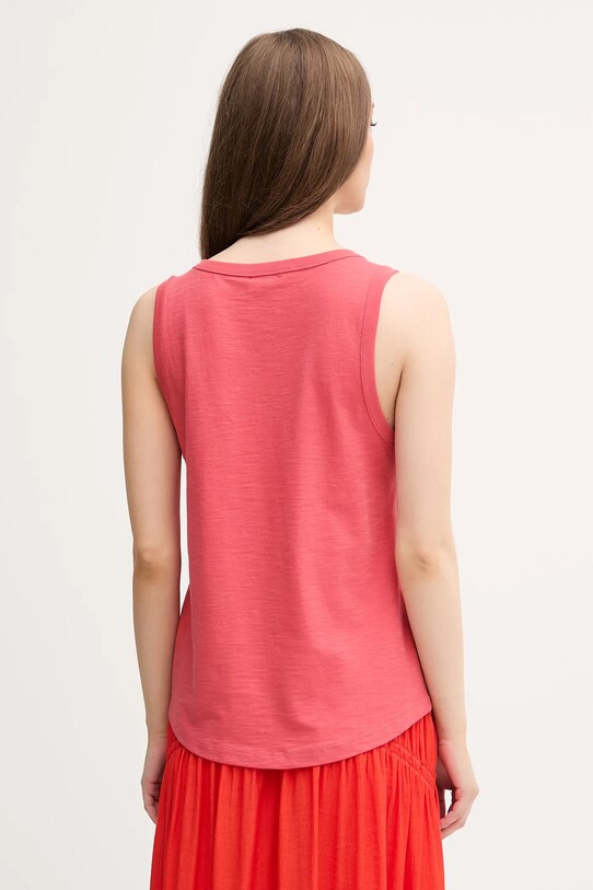 Îmbrăcăminte United Colors of Benetton top din bumbac 3BVXDH00Z roz