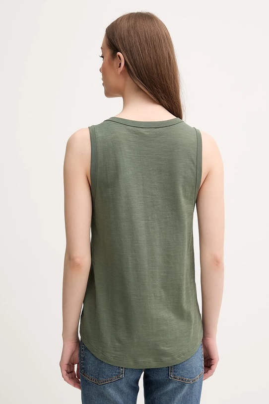 Oblečenie Bavlnený top United Colors of Benetton 3BVXDH00Z zelená