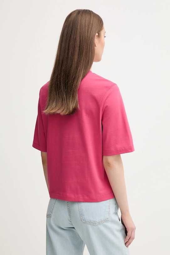 Одежда Хлопковая футболка United Colors of Benetton 3BL0D109D розовый