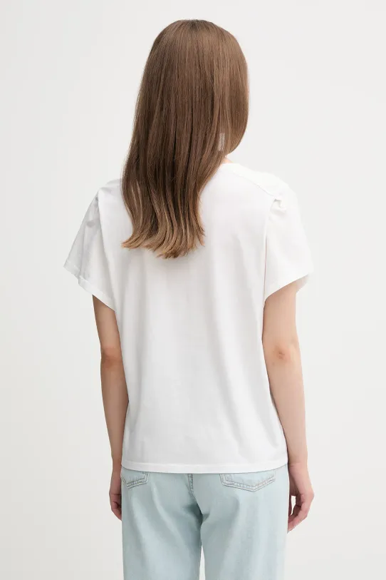 Îmbrăcăminte United Colors of Benetton tricou din bumbac 3LNSD109Z bej