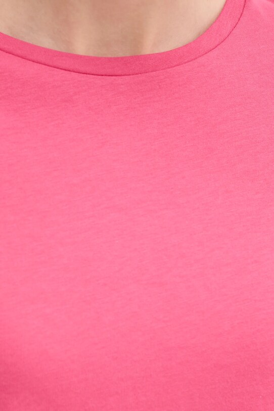 Памучна тениска United Colors of Benetton 3U53D109U розов