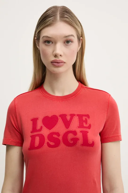 Футболка Desigual LOVE DSGL червоний 25SWTK10