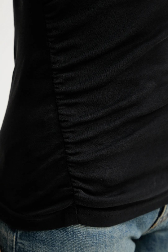 Samsoe Samsoe tricou din bumbac Saevelyn F24400022 negru