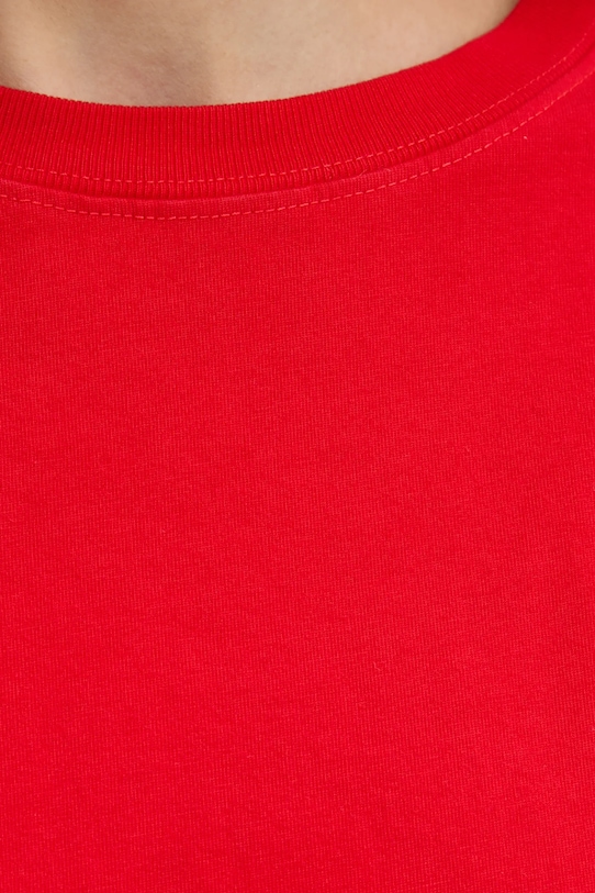 Хлопковая футболка American Vintage FIZ02AE25 красный