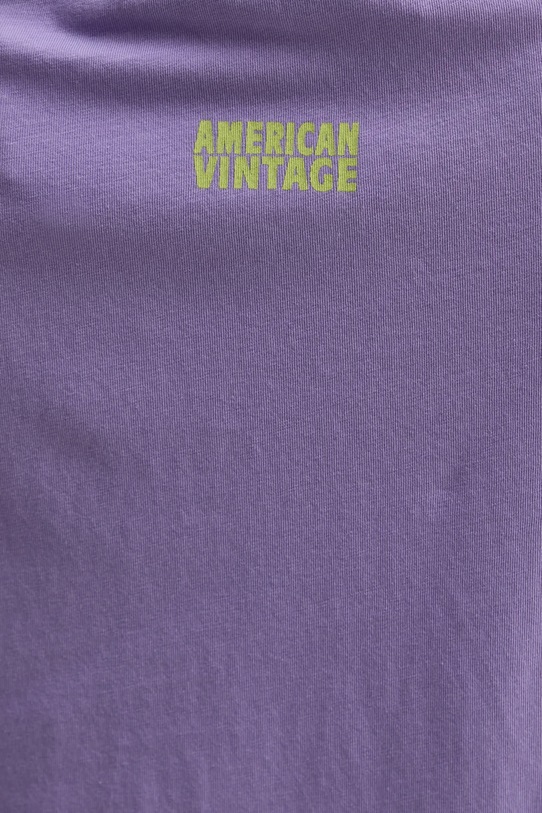 American Vintage tricou PYM02AE25 violet