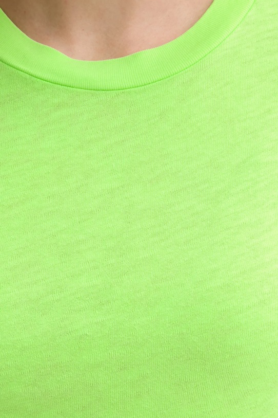 Bavlněné tričko American Vintage SON28GE25 zelená