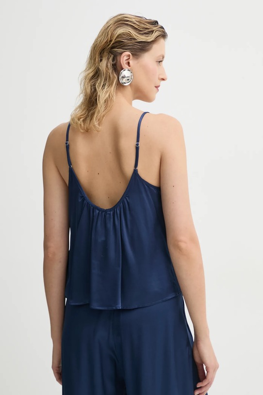 Îmbrăcăminte American Vintage bluza VOO07BE25 bleumarin