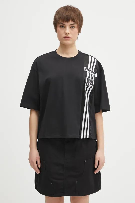 adidas Originals t-shirt rilassato nero JD0100