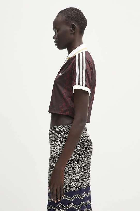 adidas Originals t-shirt Retro KA4378 bordowy SS25