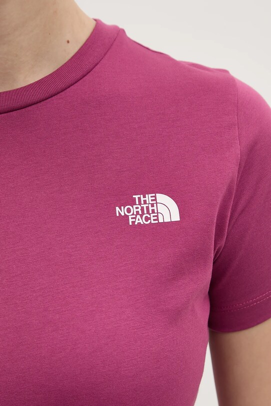 Tričko The North Face Simple Dome NF0A87NH6EO1 ružová