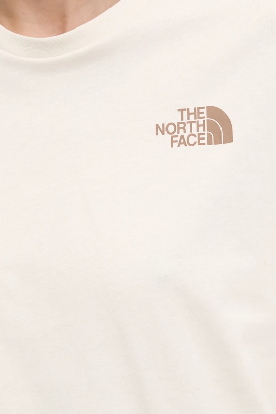 The North Face tricou Box Relaxed NF0A87NK95R1 bej
