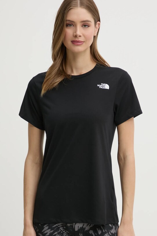Odzież The North Face t-shirt sportowy Foundation Half Dome NF0A8BQZJK31 czarny